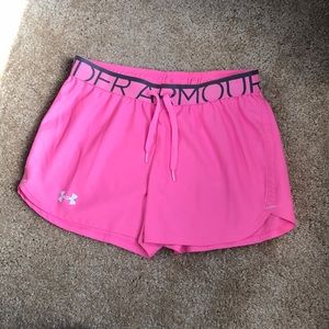 Hot pink workout/lounge shorts